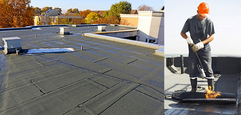 Etanchéité & Isolation Toiture - EXPERPRORENOV 72 : Etanchéité toit plat par membrane bitumeuse toit plat. Isolation toiture et combles. Artisan couvreur … Intervention sur LE MANS, et dans toute LA SARTHE (72)